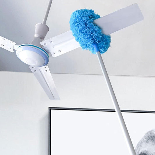 Washable Ceiling Fan Cleaner Duster – 140cm Long Handle, Reusable, Lightweight
